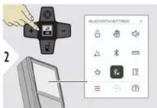 Stabila LD 530 BT - 蓝牙设置 - 2