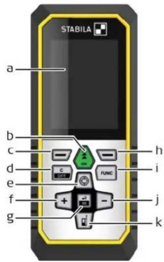 Stabila LD 530 BT - 部件 - 1