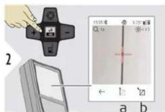 Stabila LD 530 BT - 选项:设置参考点的绝对高度 - 2