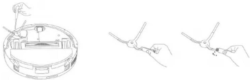 WILFA Innobot RVC-W4LIN+ - SIDE BRUSH - 1