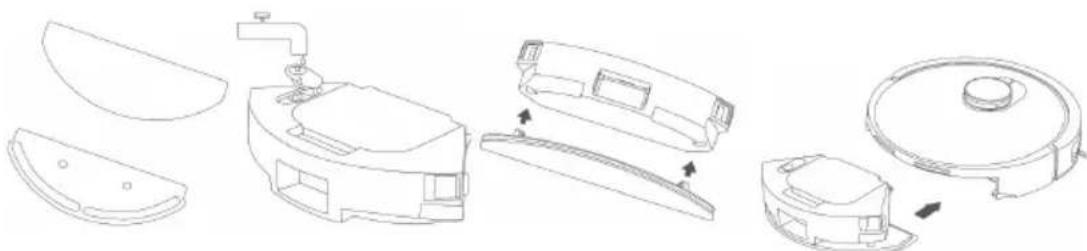 WILFA Innobot RVC-W4LIN+ - HET STOFBAKSTATION PLAATSEN - 2