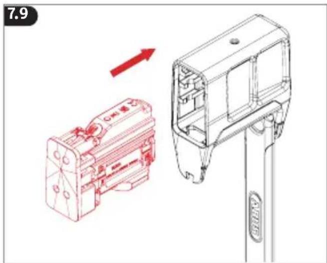 ABUS BORDO One 6000A - Batterij vervangen - 2