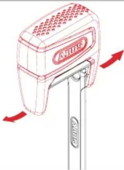 ABUS BORDO One 6000A - Batterie wechseln - 2