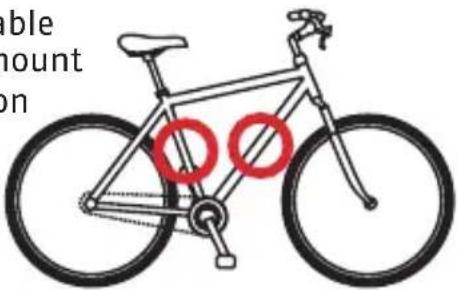 ABUS BORDO One 6000A - Mounting the ABUS bracket - 1