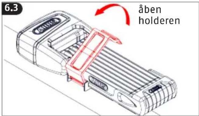 ABUS BORDO One 6000A - Apertura del antirrobo - 20
