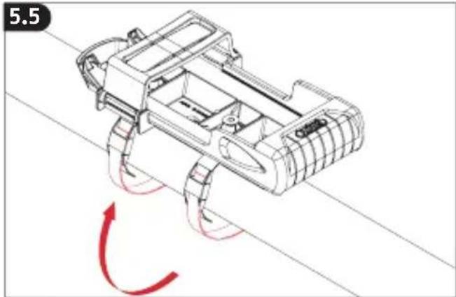 ABUS BORDO One 6000A - Risk of injury due to falling out while installing the carrier overhead - 3