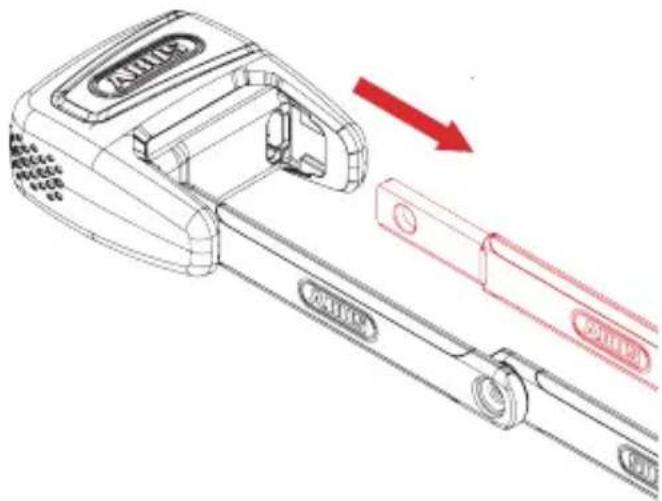 ABUS BORDO One 6000A - Öffnen des Schlosses - 1