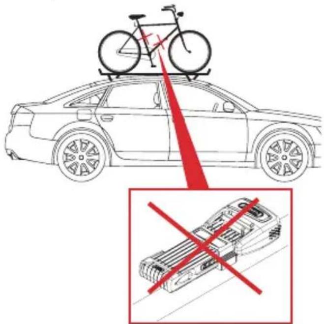 ABUS BORDO One 6000A - Lebensgefahr durch Heraus- fallen bei Transport mit dem Wampfing oder Anhänger! - 1