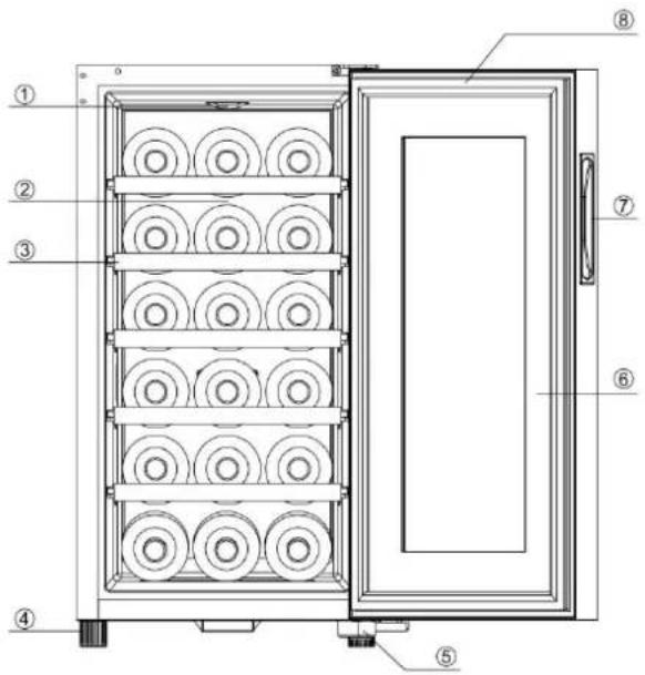 LA SOMMELIERE 12SILENCE - 2.ILLUSTRATED STRUCTURE - 1
