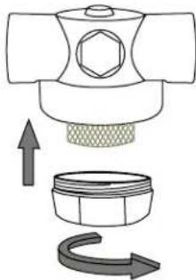 Simpson SuperPro SRC5040141E - Filtre d'entrée d'eau - 5