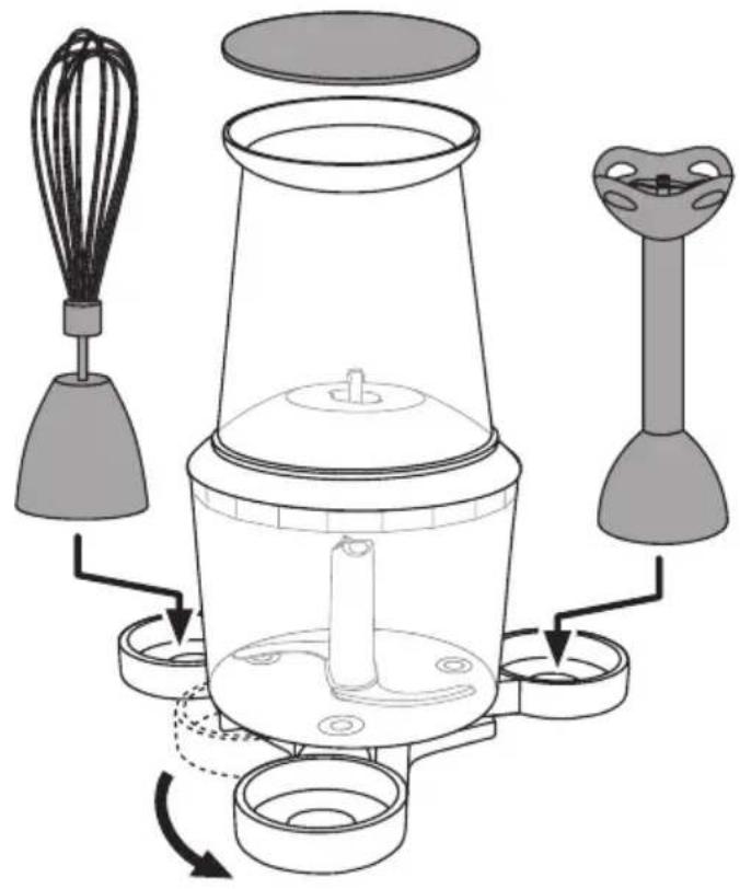 RUSSELL HOBBS EasyPrep 22980-56 - OPBERGEN - 1