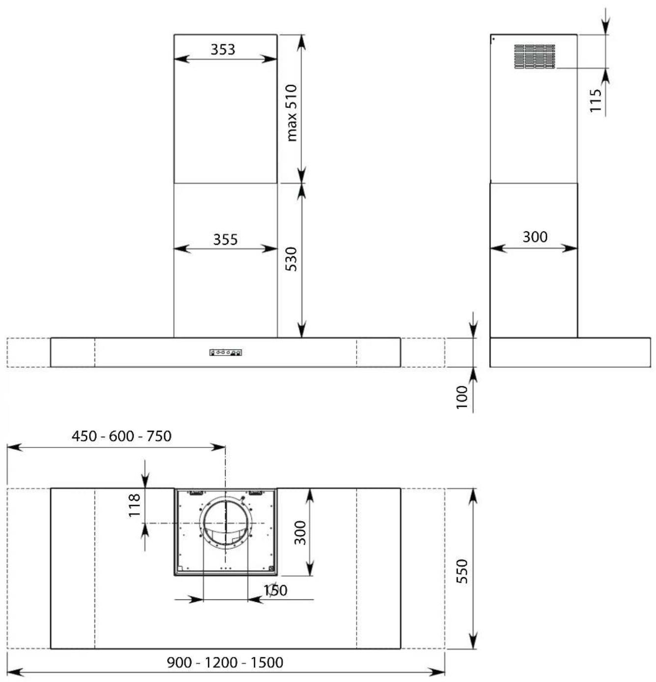 FALMEC Lumina NRS 120 - 3