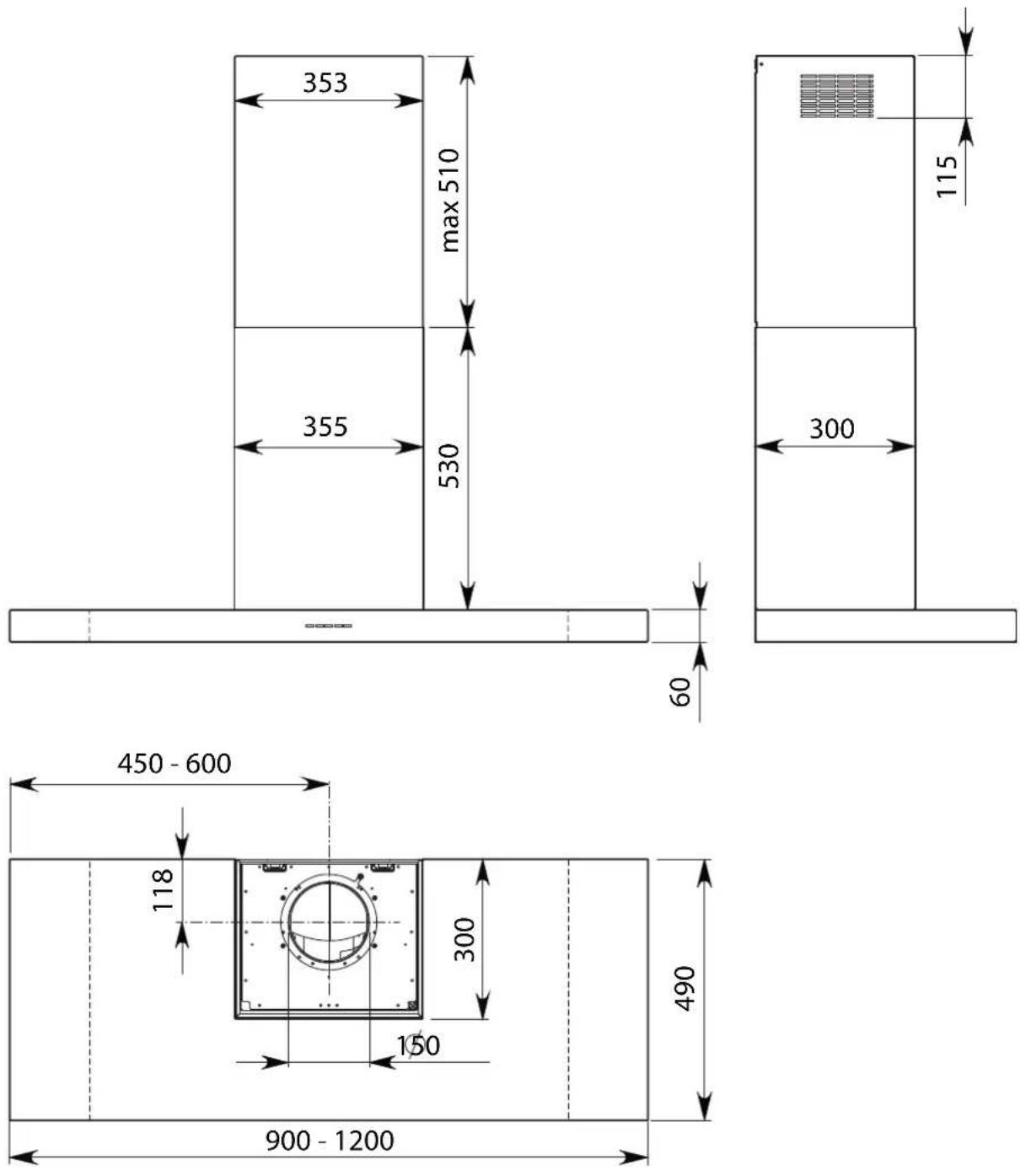 FALMEC Lumina NRS 120 - 7
