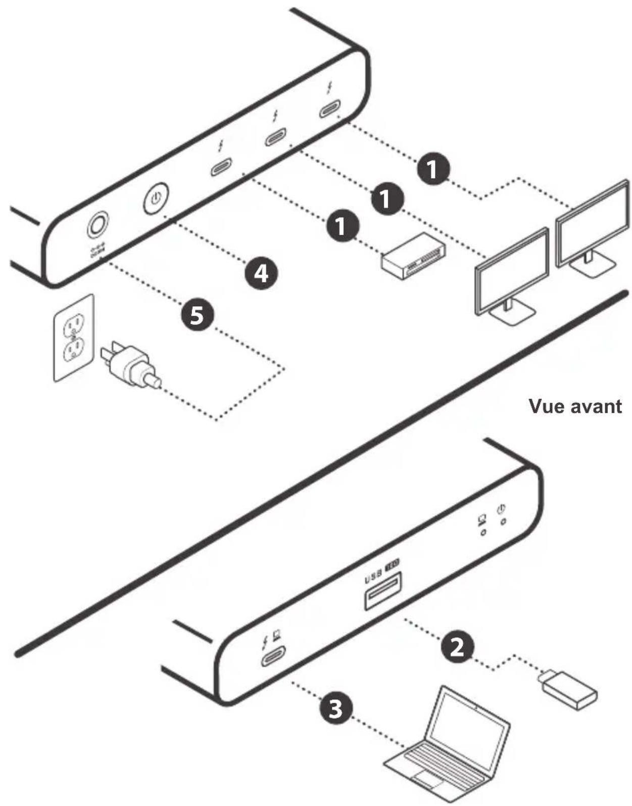 IOGEAR Quantum Thunderbolt 4 GTD4MHTAA - Étape 5 - 1