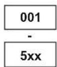 Cameo ZENIT W600 D - SET DMX START ADDRESS (DMX ADDRESS) - 2
