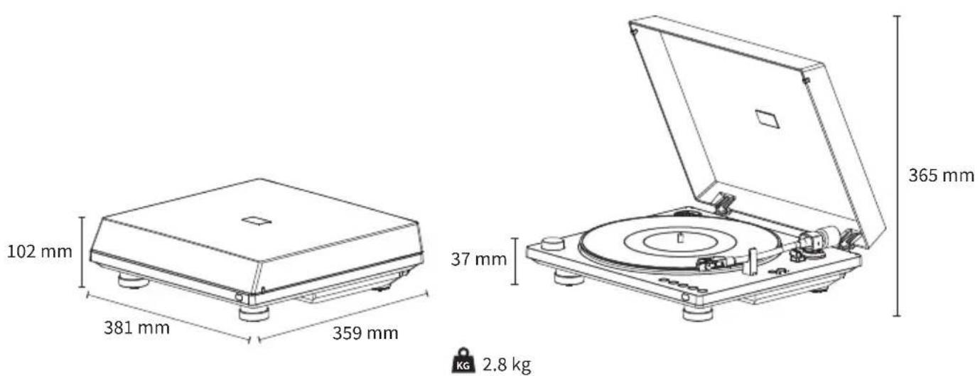 SHARP RP-TT100 - Η εμβέλεια Bluetooth είναι περιορισμένη. - 1