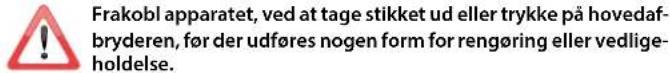 FALMEC Stella Plus - VEDLIGEHOLDELSE - 1