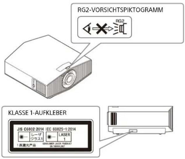 SONY VPL-XW5100 - VORSICHT - 1