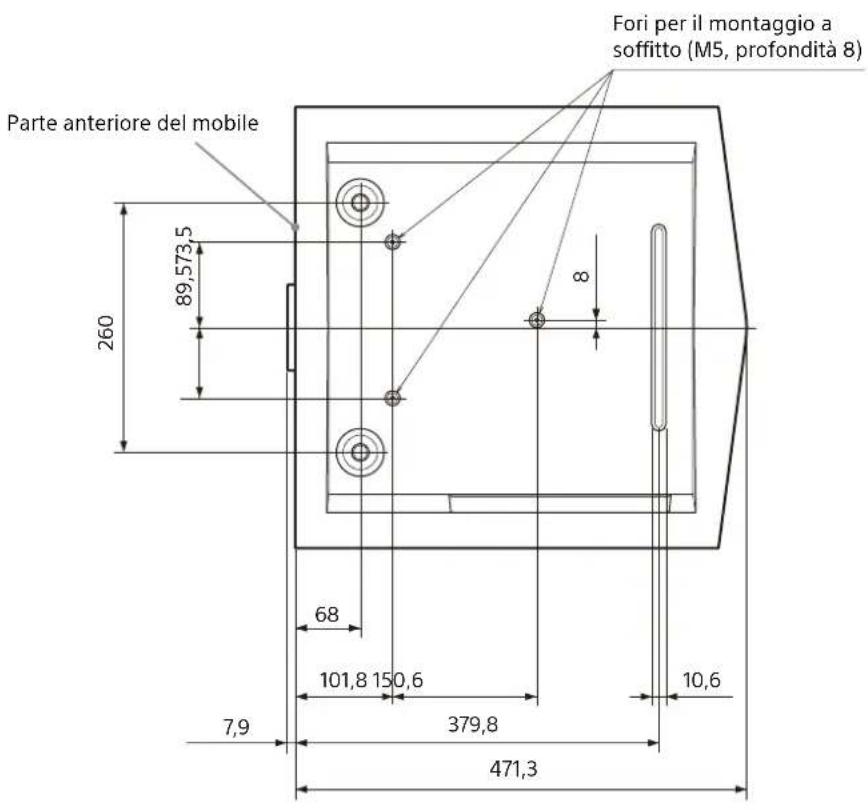 SONY VPL-XW5100 - Dimensioni - 2
