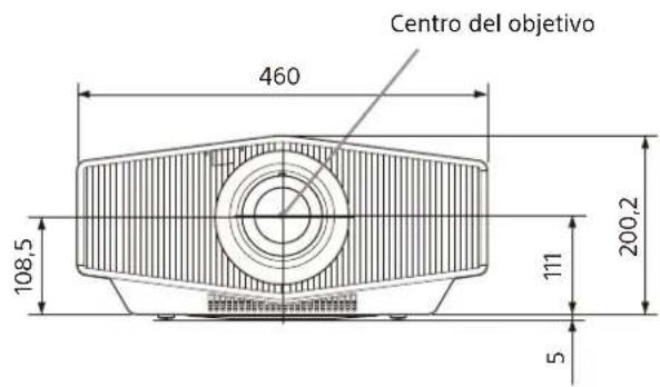 SONY VPL-XW5100 - Dimensiones - 1