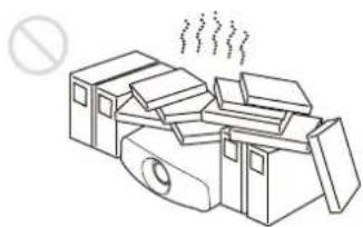 SONY VPL-XW5100 - Poorly ventilated location - 1