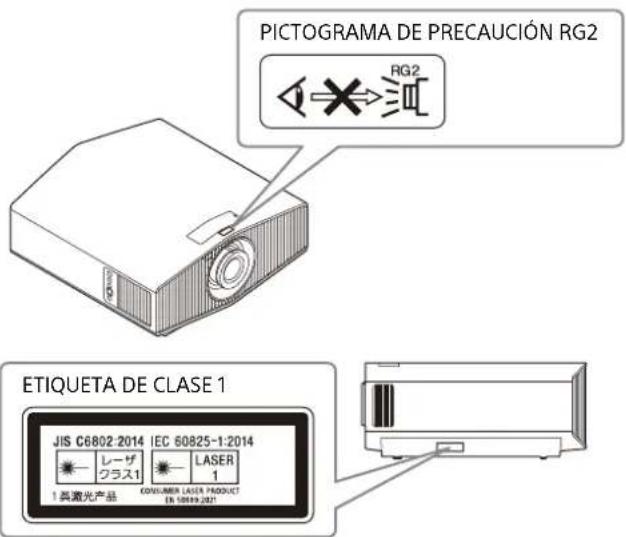SONY VPL-XW5100 - PRECAUCIÓN - 1