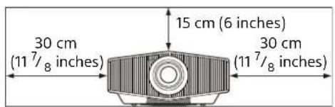 SONY VPL-XW5100 - Near walls - 2