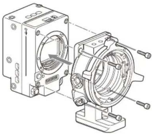 SONY CBK-3621XS - Установка адаптера байонета PL - 1