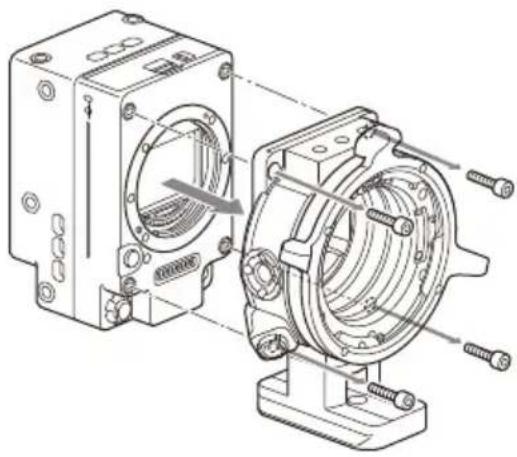 SONY CBK-3621XS - 取下PL卡口适配器 - 1