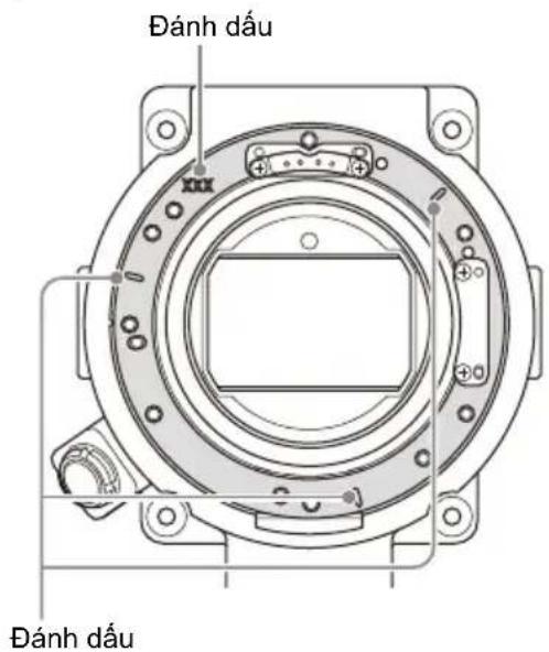 SONY CBK-3621XS - Khi sử dụng miếng chêm 1/3 vòng cung - 2