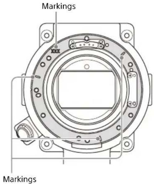 SONY CBK-3621XS - When using circular shims - 1