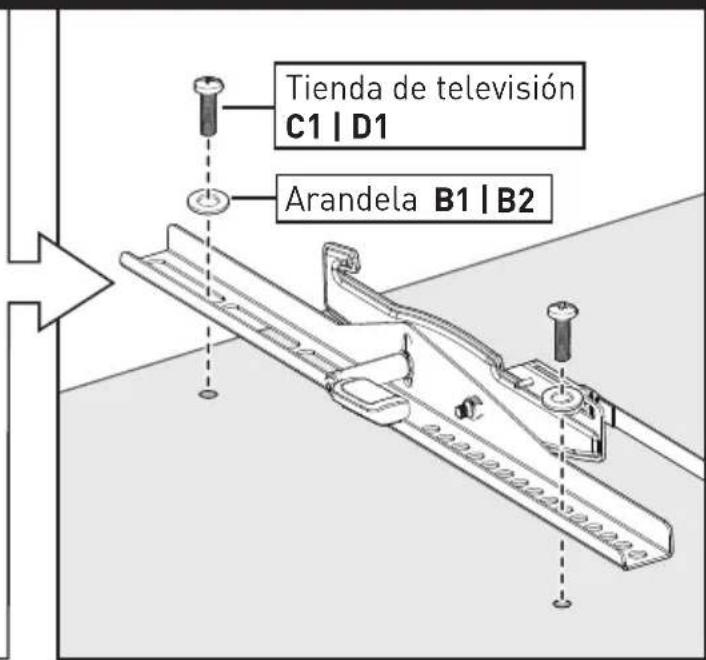 ErgoAV ERMTM6-01B - Televisor de respaldo plano - 2