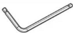 ErgoAV ERMTM6-01B - Supplied Parts and Hardware for Step 5 - 1