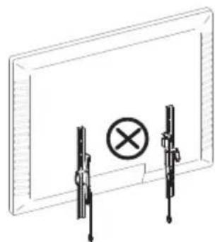 ErgoAV ERMTM6-01B - 1-2 Position the TV Brackets - 3