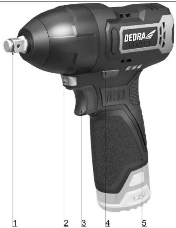 DEDRA DED7332 - Zdjęcia i rysunki - 1
