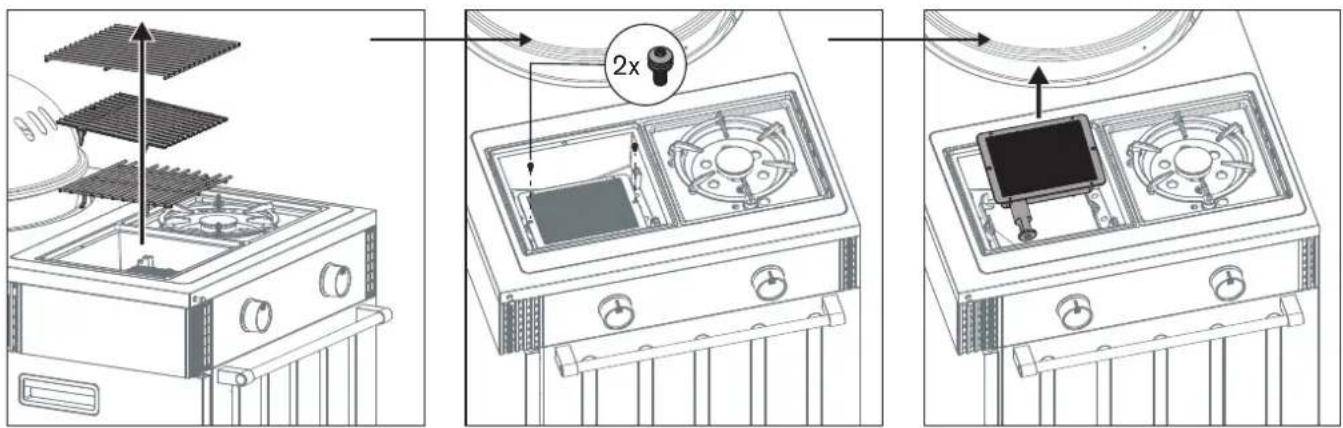 Outdoorchef Lugano 570 G Evo II - NETTOYAGE DU BLAZING ZONE® - 1