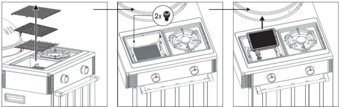 Outdoorchef Lugano 570 G Evo II - REINIGUNG DER BLAZING ZONE® - 1
