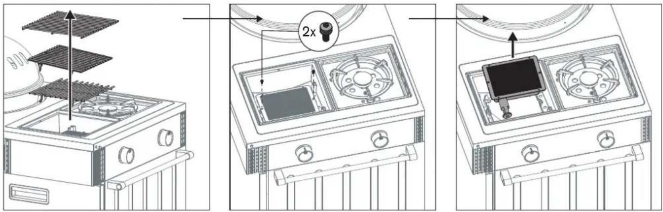 Outdoorchef Lugano 570 G Evo II - CLEANING THE BLAZING ZONE® - 1