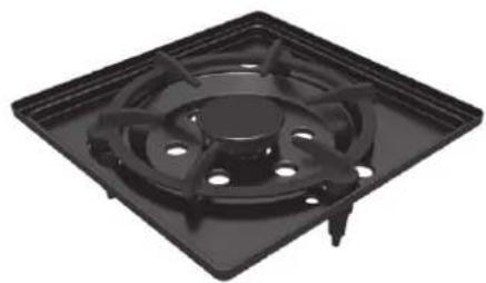 Outdoorchef Lugano 570 G Evo II - Schutzkappen für Gusseisen-Kochaufsatz - 1