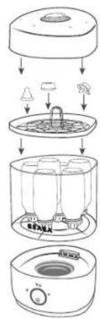 BEABA Steril 'n' Dry - VEILIGHEIDSINSTRUCTIES / LET OP: - 25