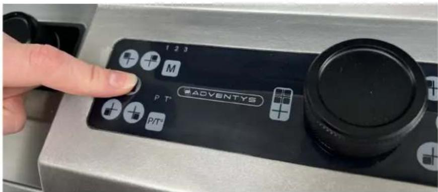 Adventys MO4NL - Switch off an cooking zone: - 1