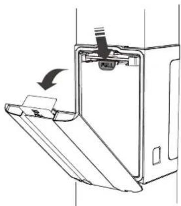 KITCHEN CHEF CL.ASPSTAT300W - Comment vider le sac à poussière ? - 1