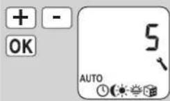 RADEMACHER RolloTron Comfort DuoFern 1840 - Menu 5 - Adapter l'horaire crépusculaire matinal [拳] - 3