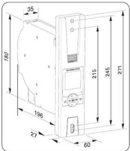 RADEMACHER RolloTron Comfort DuoFern 1840 - Prendre les mesures. - 2