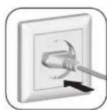 RADEMACHER RolloTron Schwenkwickler Comfort 1500 - Attention de ne pas vous blesser avec le galet. - 3