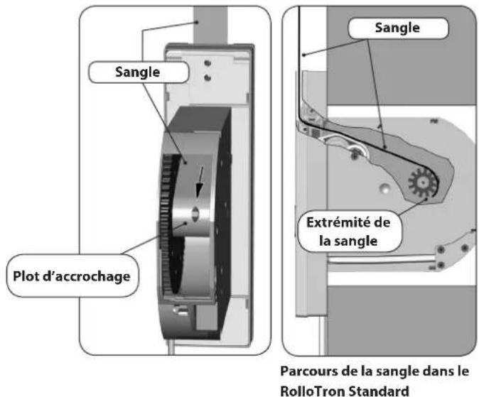 RADEMACHER RolloTron Standard 1300 - Mise en place et fixation de la sangle - 1