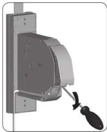 RADEMACHER RolloTron Standard 1300 - Attention de ne pas vous blesser avec le galet. - 1