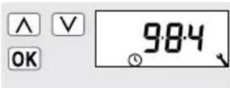 RADEMACHER Troll Standard 5620 - Menu 9.8.4 - Paramétrer le mode horloge - 1