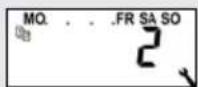 RADEMACHER Troll Standard 5620 - Menu 9.5 - Sélectionner le programme d'horaires [ ] - 6