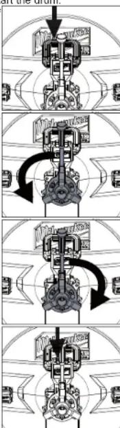 MILWAUKEE MX FUEL MXF501 - Using the Cable Feed - 1